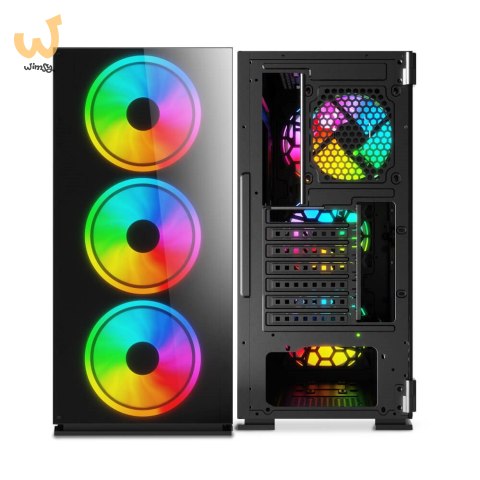 SAVIO OBUDOWA PC PRIME X1 ARGB GLASS SAVGC-PRIMEX1 SAVIO OBUDOWA PC PRIME X1 ARGB GLASS SAVGC-PRIMEX1