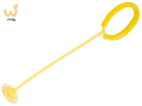 Hula hop na nogę skakanka piłka świecąca LED żółta Hula hop na nogę skakanka piłka świecąca LED żółta