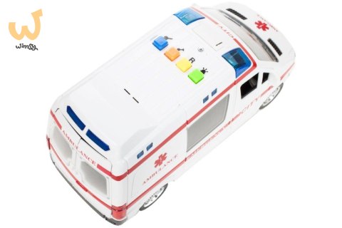 Karetka ambulans z dźwiękiem napędem 1:16 Karetka ambulans z dźwiękiem napędem 1:16