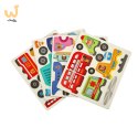 Książeczka magnetyczna układanka puzzle z magnesem środki transportu