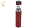 Kubek bidon termiczny termos smart LED 500ml bordowy