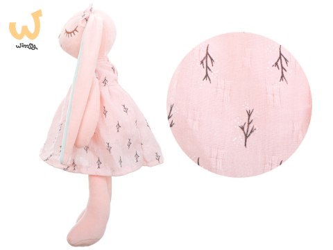 Maskotka pluszowa królik różowy 35cm Maskotka pluszowa królik różowy 35cm