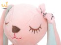 Maskotka pluszowa królik różowy 35cm