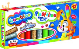 Plastelina Bambino 12 kolorów