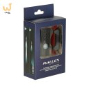 RALLEX Lampka rowerowa LED zestaw tył-przód na rower kierownicę USB