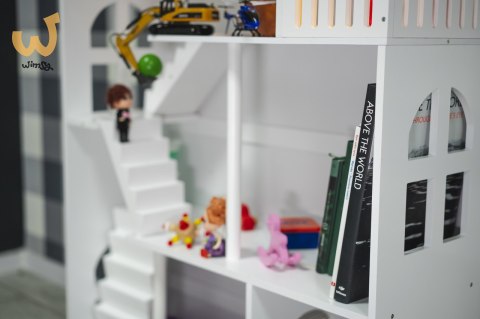 Regał na książki dla dzieci półka domek na zabawki 2w1 LULILO CALLA 116cm XXL Regał na książki dla dzieci półka domek na zabawki 2w1 LULILO CALLA 116cm XXL