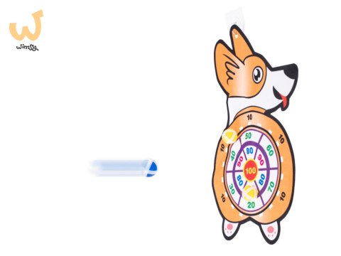 Tarcza Dart z rzutkami piłkami na rzep corgi Tarcza Dart z rzutkami piłkami na rzep corgi