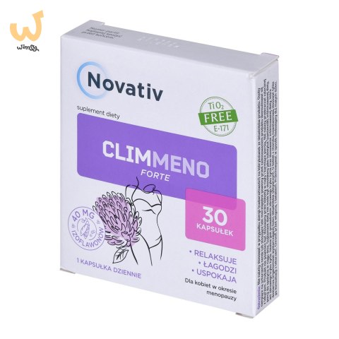 Novativ ClimMeno Forte 30 kapsułek Novativ ClimMeno Forte 30 kapsułek