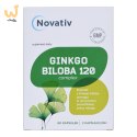 Novativ Ginkgo Biloba 120 Complex 60 kapsułek