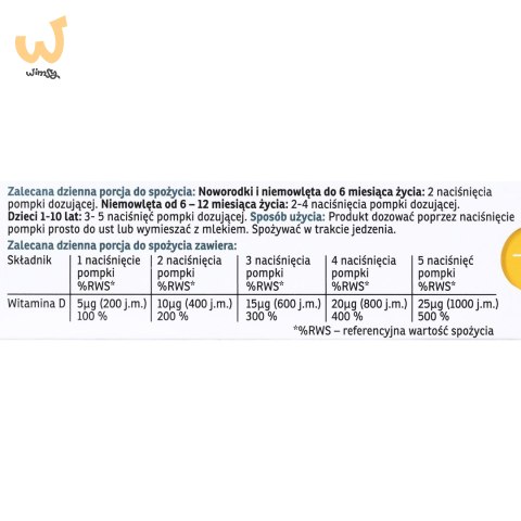 Novativ Kids Witamina D3 w kroplach 20ml Novativ Kids Witamina D3 w kroplach 20ml