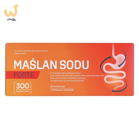 Novativ Maślan Sodu Forte 60 kapsułek Novativ Maślan Sodu Forte 60 kapsułek