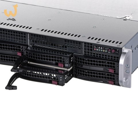 OBUDOWA SERWEROWA SUPERMICRO CSE-825TQC-R802LPB (Black 2U SC825TQC SAS3 LP Chassis w/ Red. 800W PWS) OBUDOWA SERWEROWA SUPERMICRO CSE-825TQC-R802LPB (Black 2U SC825TQC SAS3 LP Chassis w/ Red. 800W PWS)