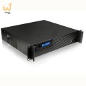 TECHLY KOMPAKTOWA OBUDOWA PC ATX RACKOWA 19 CALI 2U CZARNA I-CASE IPC-240L