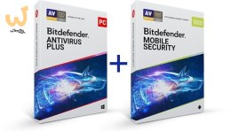 Bitdefender Antywirus Plus + Mobile Security 1U/1Y