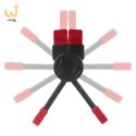 MACLEAN LAMPA ROBOCZA WARSZTATOWA LED COB 300 LM, 3 TRYBY ŚWIECENIA, ZASILANIE 4XAA, TEMP. BARW.6500K MCE439
