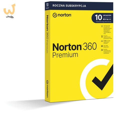 Norton 360 Premium 10D/12M ESD (NIE WYMAGA KARTY)