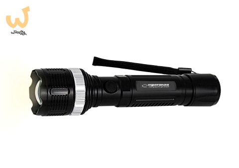 ESPERANZA ALUMINIOWA LATARKA ZE ŚWIATŁEM BOCZNYM COB APATE EOT069 ESPERANZA ALUMINIOWA LATARKA ZE ŚWIATŁEM BOCZNYM COB APATE EOT069