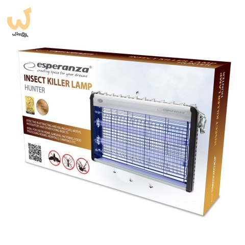 ESPERANZA LAMPA OWADOBÓJCZA HUNTER EHQ006 ESPERANZA LAMPA OWADOBÓJCZA HUNTER EHQ006