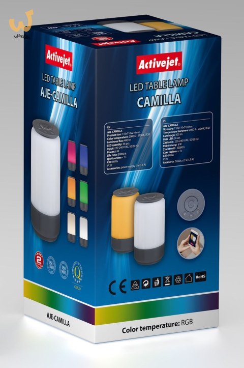 Lampa dekoracyjna LED Activejet AJE-CAMILLA RGB Lampa dekoracyjna LED Activejet AJE-CAMILLA RGB