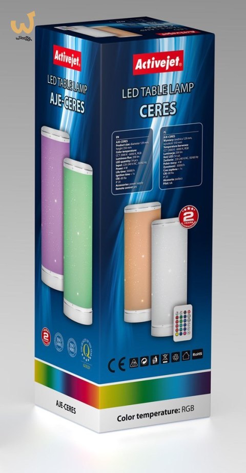 Lampa dekoracyjna LED Activejet AJE-CERES RGB Lampa dekoracyjna LED Activejet AJE-CERES RGB