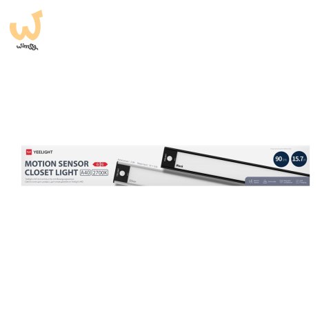 Lampka do szafy z czujnikiem ruchu Yeelight Closet Light 40cm YLCG004 (srebrny) 2700K Lampka do szafy z czujnikiem ruchu Yeelight Closet Light 40cm YLCG004 (srebrny) 2700K