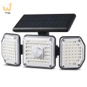 MACLEAN SOLARNA LAMPA LED Z CZUJNIKIEM RUCHU IP65 4W 3 TRYBY PRACY MCE615