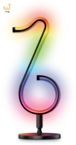 Muzyczna lampka dekoracyjna MELODY RGB Activejet zmiana kolorów w rytm muzyki z pilotem sterowanie z aplikacji