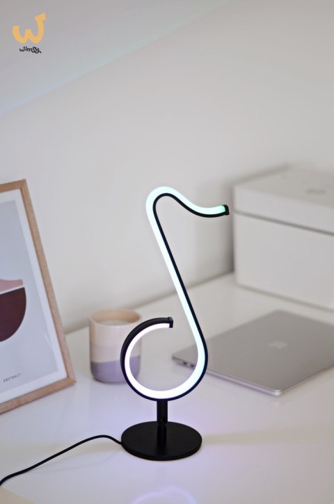 Muzyczna lampka dekoracyjna MELODY RGB Activejet zmiana kolorów w rytm muzyki z pilotem sterowanie z aplikacji Muzyczna lampka dekoracyjna MELODY RGB Activejet zmiana kolorów w rytm muzyki z pilotem sterowanie z aplikacji