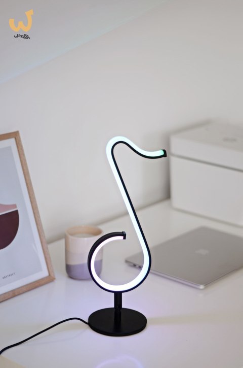 Muzyczna lampka dekoracyjna MELODY RGB Activejet zmiana kolorów w rytm muzyki z pilotem sterowanie z aplikacji Muzyczna lampka dekoracyjna MELODY RGB Activejet zmiana kolorów w rytm muzyki z pilotem sterowanie z aplikacji