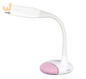 Nowoczesna lampka na biurko wielokolorowa RGB LED Activejet VENUS RGB biała z funkcją oświetlenia nocnego