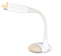 Nowoczesna lampka na biurko wielokolorowa RGB LED Activejet VENUS RGB biała z funkcją oświetlenia nocnego