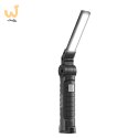 SAVIO LAMPA WARSZTATOWA AKUMULATOROWA COB LED 3W, USB, 150 LM, SKŁADANA, Z MAGNESEM, FL-03