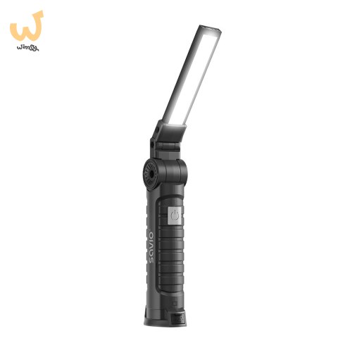 SAVIO LAMPA WARSZTATOWA AKUMULATOROWA COB LED 3W, USB, 150 LM, SKŁADANA, Z MAGNESEM, FL-03 SAVIO LAMPA WARSZTATOWA AKUMULATOROWA COB LED 3W, USB, 150 LM, SKŁADANA, Z MAGNESEM, FL-03