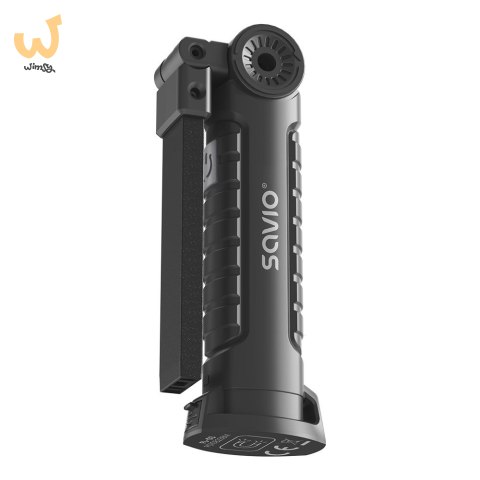 SAVIO LAMPA WARSZTATOWA AKUMULATOROWA COB LED 3W, USB, 150 LM, SKŁADANA, Z MAGNESEM, FL-03 SAVIO LAMPA WARSZTATOWA AKUMULATOROWA COB LED 3W, USB, 150 LM, SKŁADANA, Z MAGNESEM, FL-03