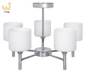 Żyrandol klasyczna lampa sufitowa wisząca Activejet MIRA Chrom 5xE27 do salonu