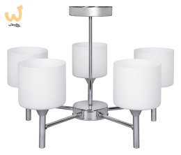 Żyrandol klasyczna lampa sufitowa wisząca Activejet MIRA Chrom 5xE27 do salonu