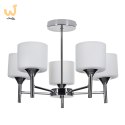 Żyrandol klasyczna lampa sufitowa wisząca Activejet MIRA Chrom 5xE27 do salonu