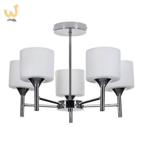 Żyrandol klasyczna lampa sufitowa wisząca Activejet MIRA Chrom 5xE27 do salonu Żyrandol klasyczna lampa sufitowa wisząca Activejet MIRA Chrom 5xE27 do salonu