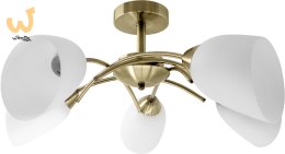 Żyrandol klasyczna lampa sufitowa wisząca Activejet NIKITA Patyna 5xE27 do salonu