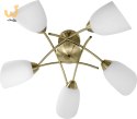 Żyrandol klasyczna lampa sufitowa wisząca Activejet NIKITA Patyna 5xE27 do salonu