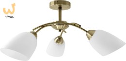 Żyrandol klasyczna lampa sufitowa wisząca Activejet NIKITA Patyna potrójna 3xE27 do salonu
