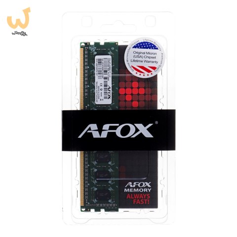 AFOX DDR3 8G 1600MHZ LV 1,35V AFLD38BK1L AFOX DDR3 8G 1600MHZ LV 1,35V AFLD38BK1L