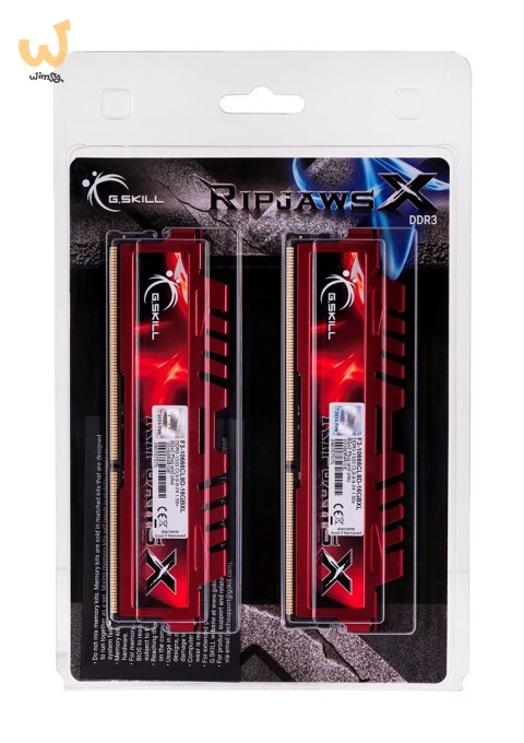 G.SKILL RIPJAWSX DDR3 2X8GB 1333MHZ CL9-9-9 XMP F3-10666CL9D-16GBXL G.SKILL RIPJAWSX DDR3 2X8GB 1333MHZ CL9-9-9 XMP F3-10666CL9D-16GBXL