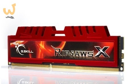 G.SKILL RIPJAWSX DDR3 2X8GB 1600MHZ CL10 XMP F3-12800CL10D-16GBXL G.SKILL RIPJAWSX DDR3 2X8GB 1600MHZ CL10 XMP F3-12800CL10D-16GBXL