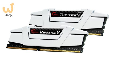 G.SKILL RIPJAWSV DDR4 2X16GB 3600MHZ CL18 XMP2 WHITE F4-3600C18D-32GVW G.SKILL RIPJAWSV DDR4 2X16GB 3600MHZ CL18 XMP2 WHITE F4-3600C18D-32GVW