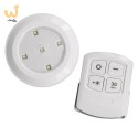 MACLEAN 6X LAMPKA LED NA BATERIE BEZPRZEWODOWA Z PILOTEM MCE165