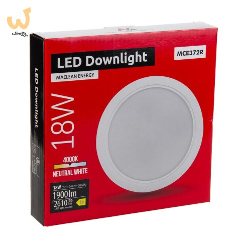 MACLEAN PANEL LED PLAFON PODTYN. SLIM 18W MCE372 R MACLEAN PANEL LED PLAFON PODTYN. SLIM 18W MCE372 R