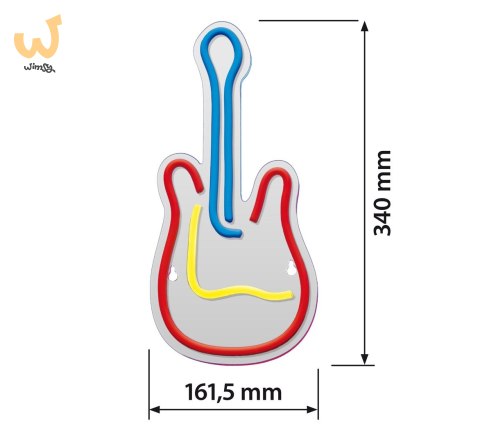 Neon LED Actis AJE-NEON GITARA