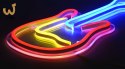 Neon LED Activejet AJE-NEON GITARA
