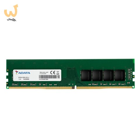Pamięć DDR4 ADATA Premier 32GB 3200MHz CL22 U-DIMM Pamięć DDR4 ADATA Premier 32GB 3200MHz CL22 U-DIMM
